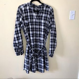 Falls Creek Belted Shirt Dress (L)